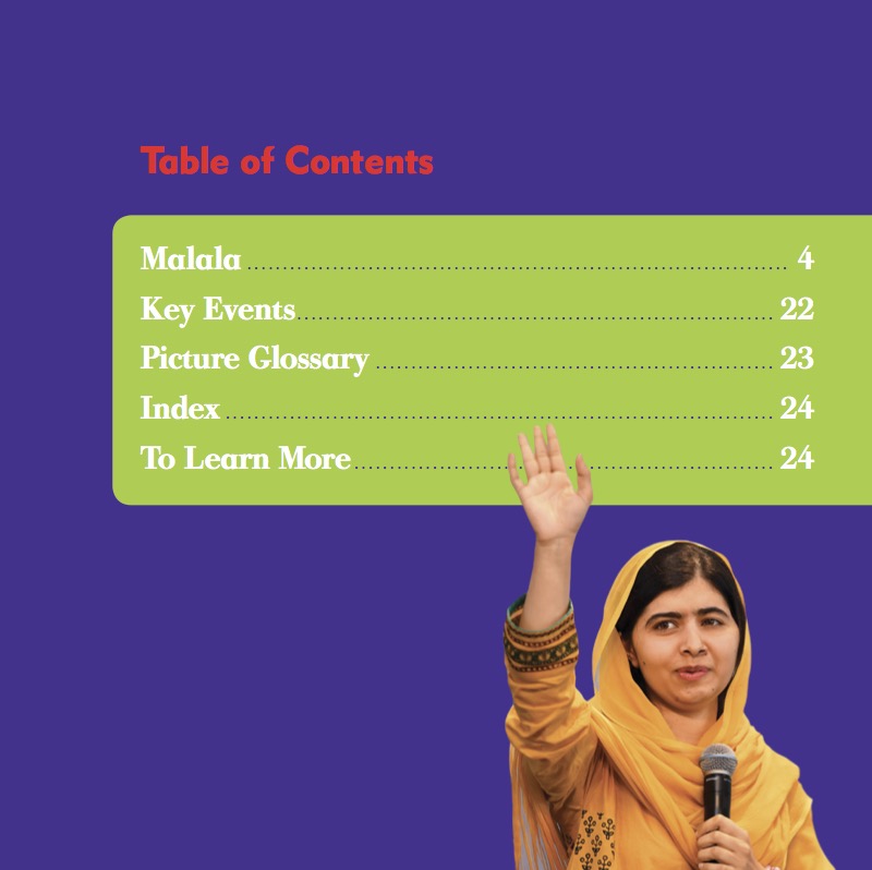 Malala Yousafzai book cover
