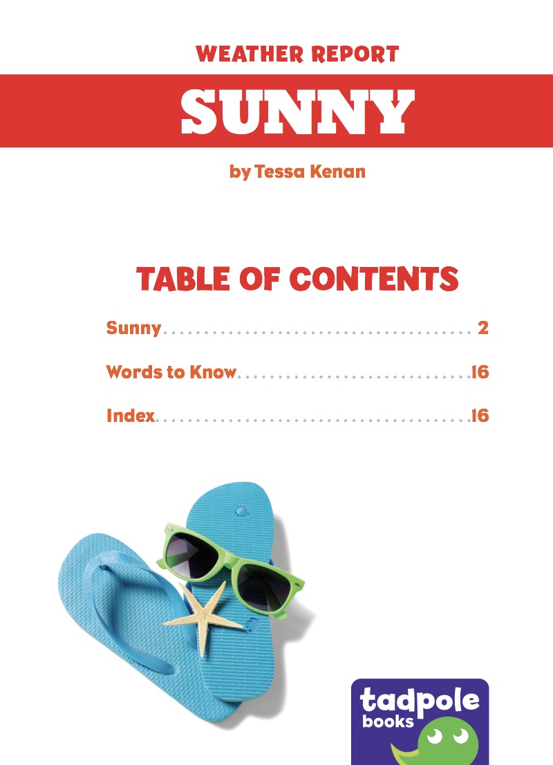 Sunny book cover