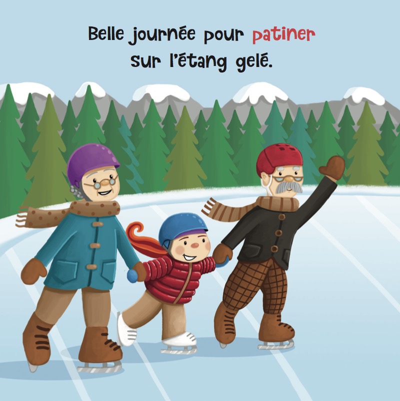Lucy joue au hockey — page 1