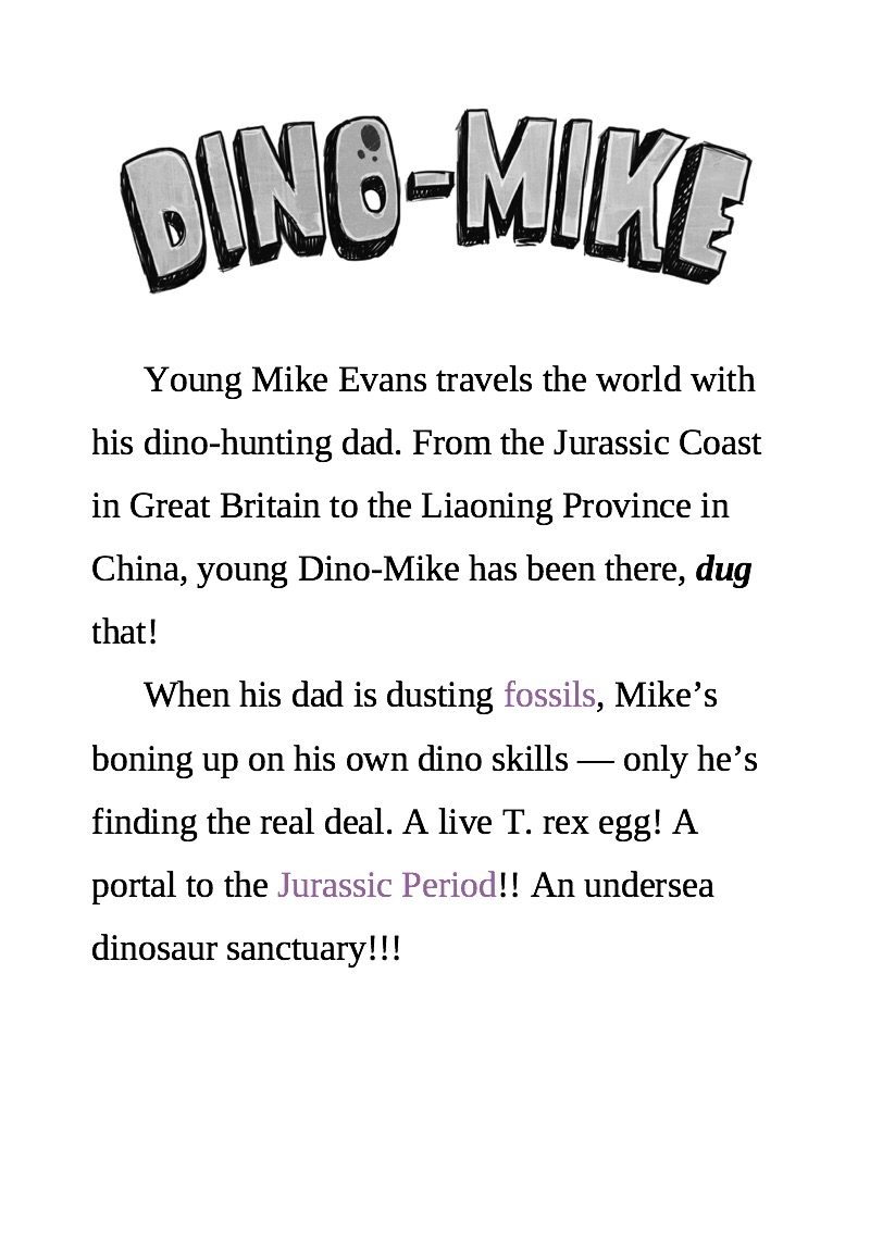 Dino-Mike and the T. Rex Attack — page 1