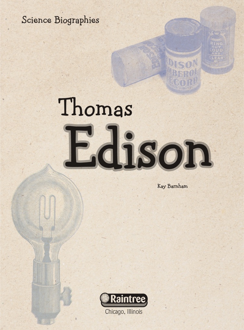 Thomas Edison book cover