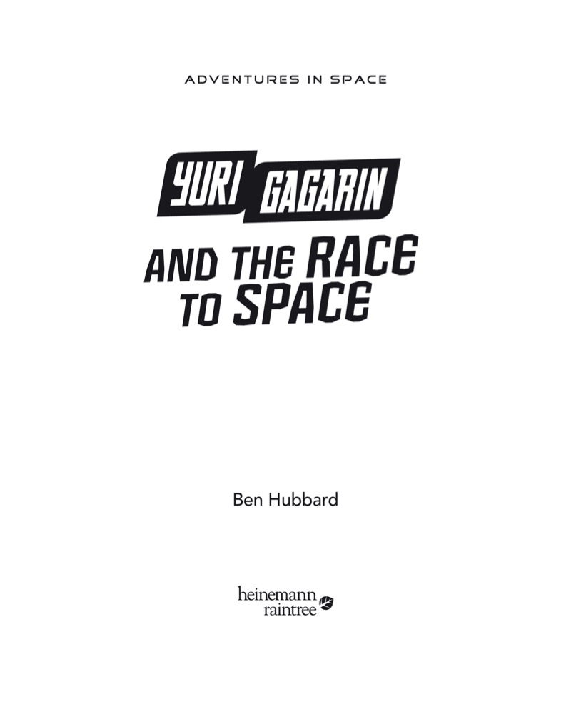 Yuri Gagarin and the Race to Space book cover