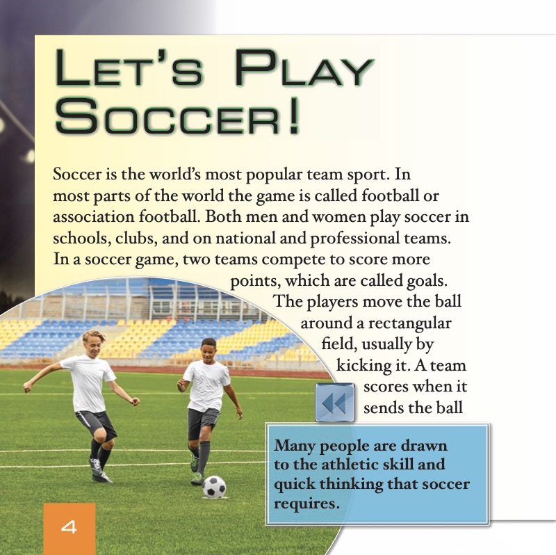 What Is Soccer? — page 1