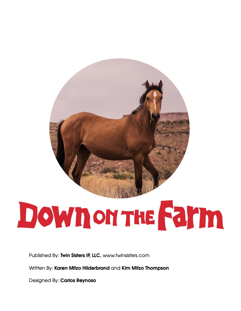 Down On The Farm book cover