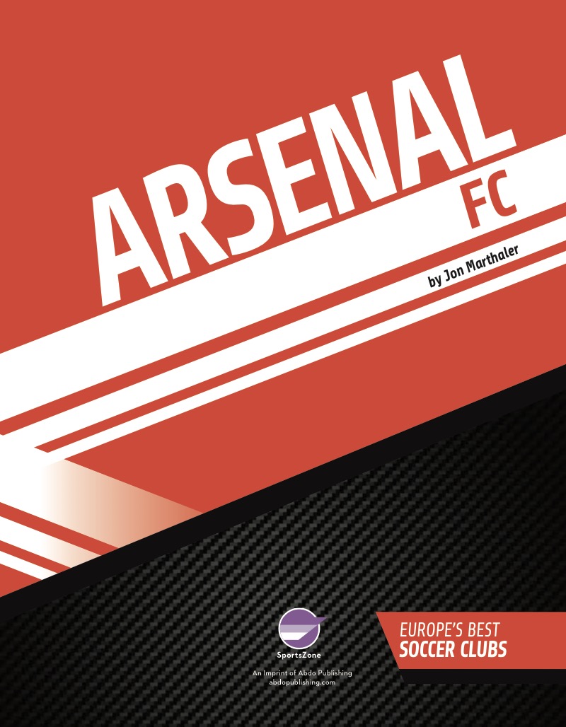 Arsenal FC book cover