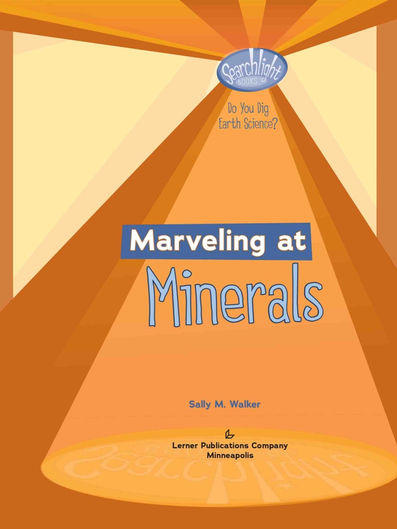 Marveling at Minerals book cover