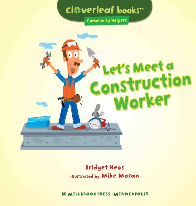 Let's Meet a Construction Worker book cover