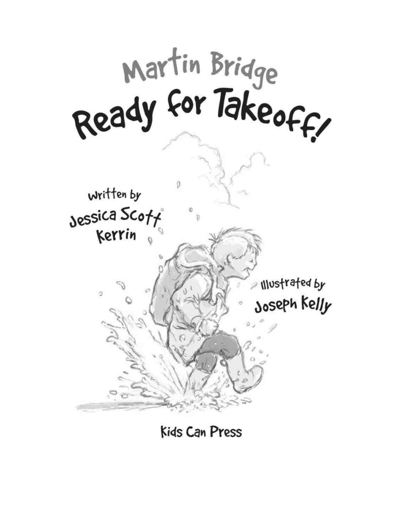 Martin Bridge: Ready for Takeoff! book cover
