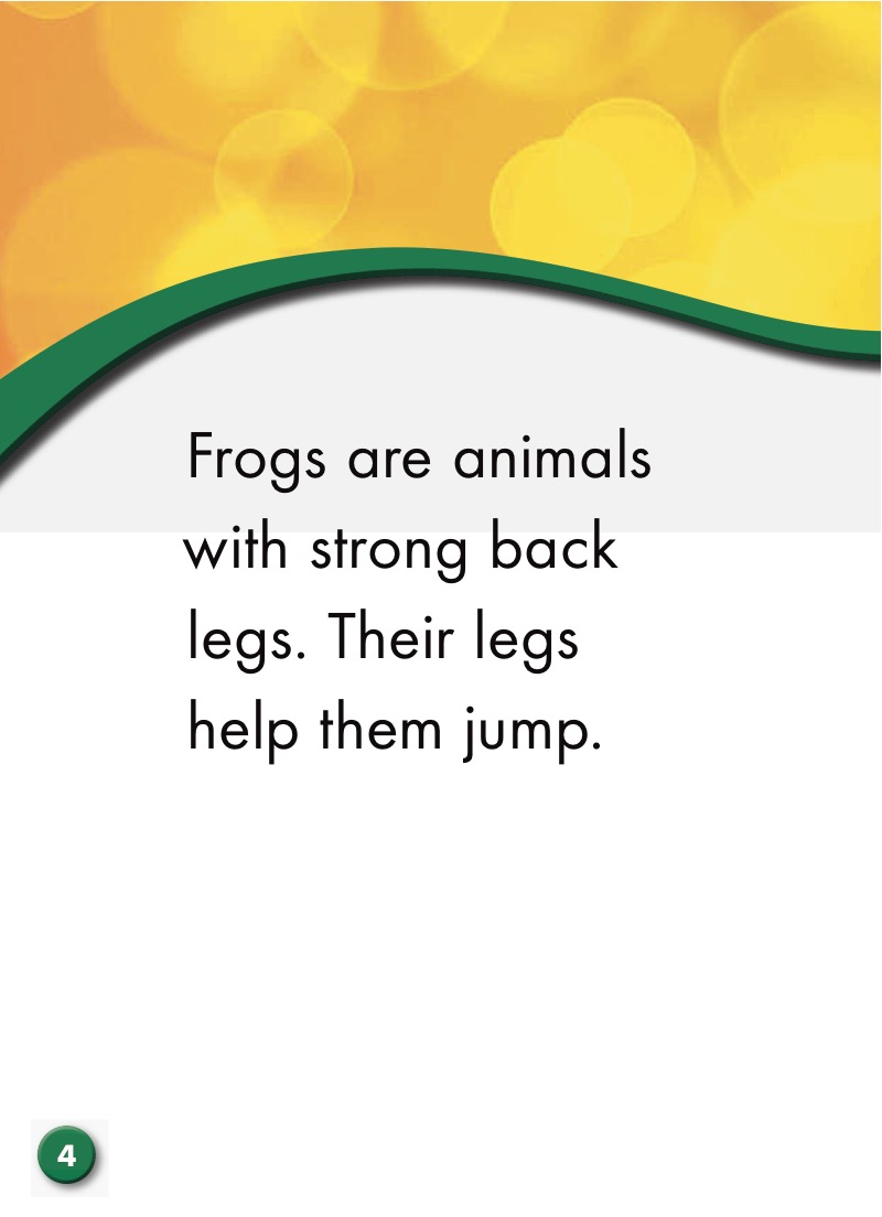 Frogs: Backyard Wildlife — page 1