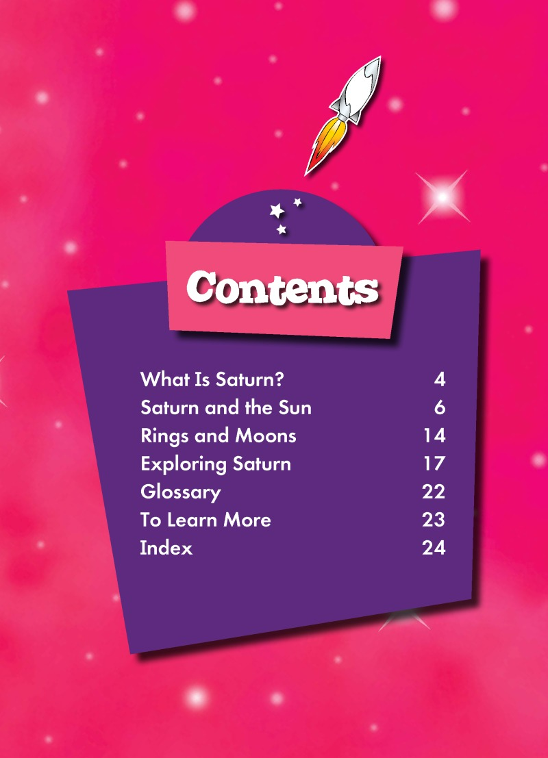 Saturn: Exploring Space book cover