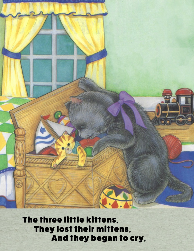 The Three Little Kittens — page 1