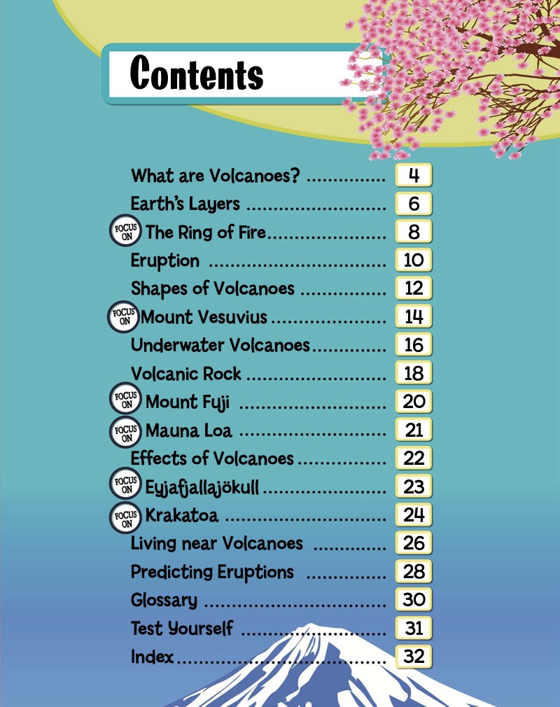 Volcano Geo Facts book cover