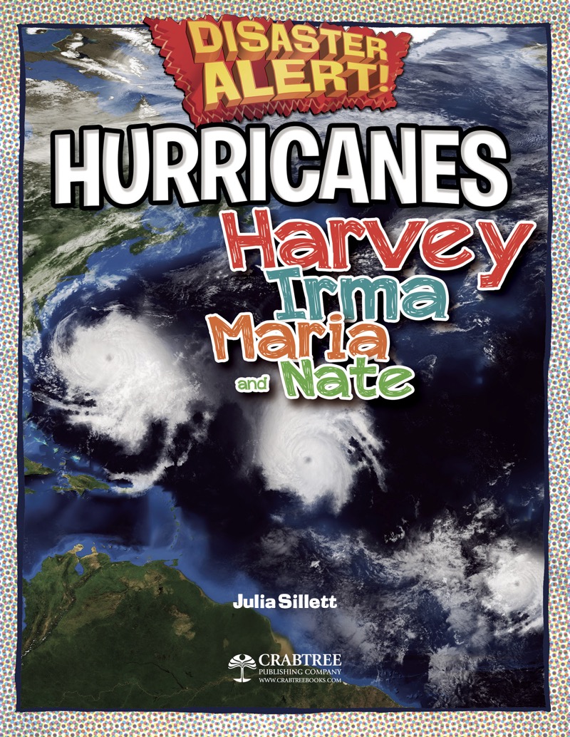 Hurricanes Harvey, Irma, Maria, and Nate book cover