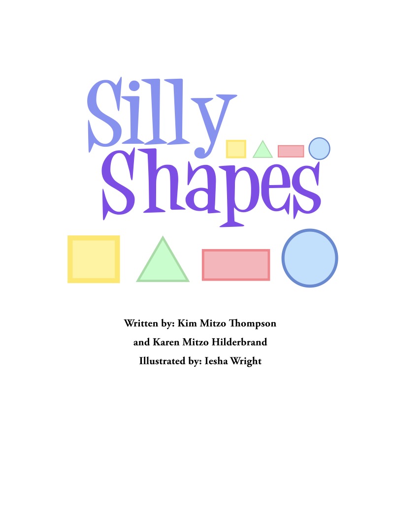 Silly Shapes book cover