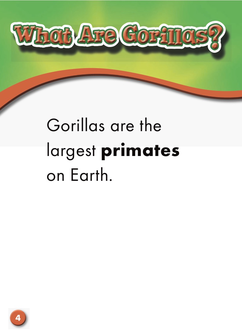 Gorillas: Animal Safari — page 1