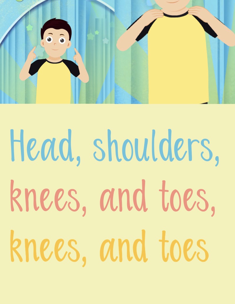 Head, Shoulders, Knees, And Toes — page 1
