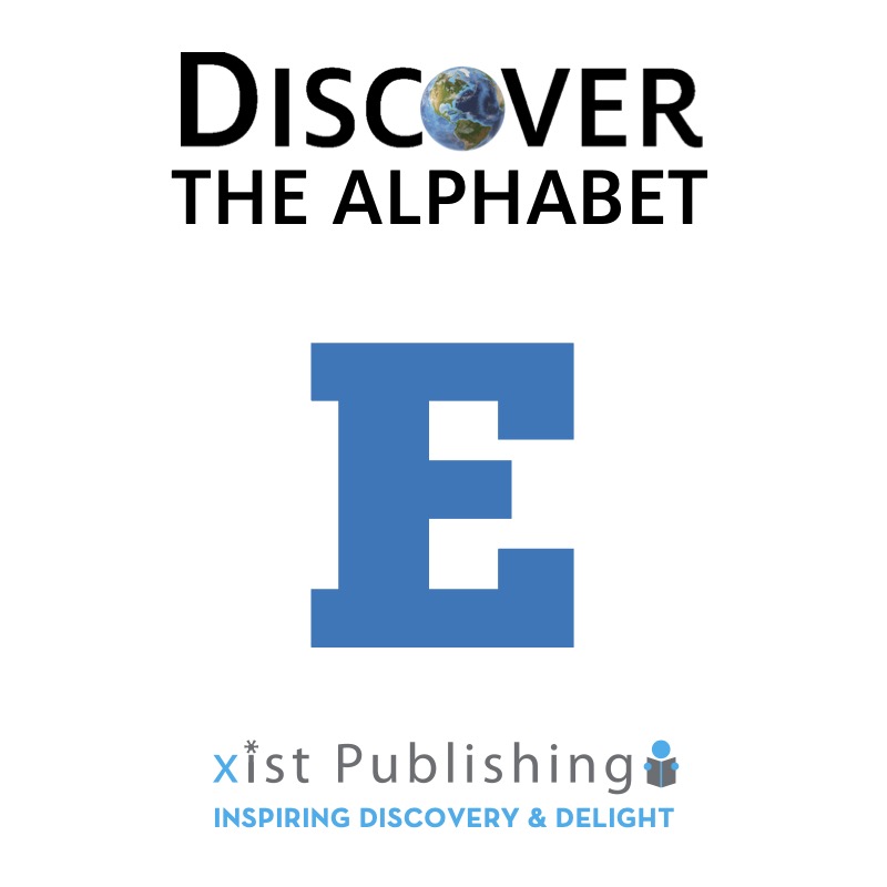 Discover The Alphabet: E book cover