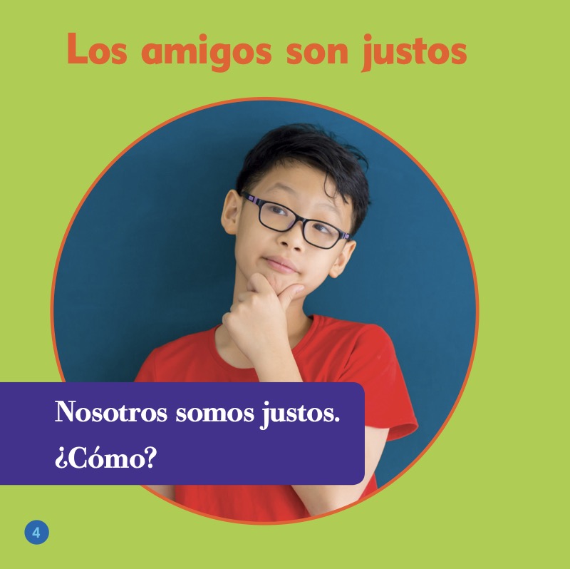 Construyendo el carácter: Ser justos — page 1