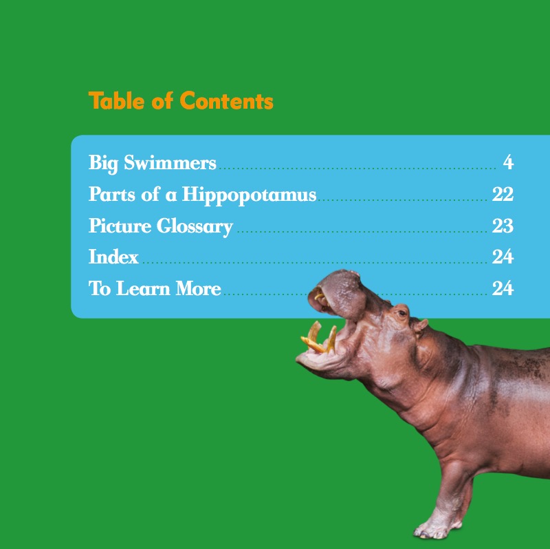 My First Animal Library: Hippopotamuses book cover