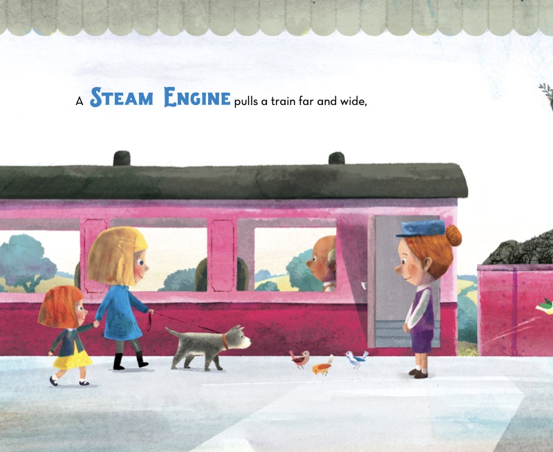 The Mighty Steam Engine — page 1