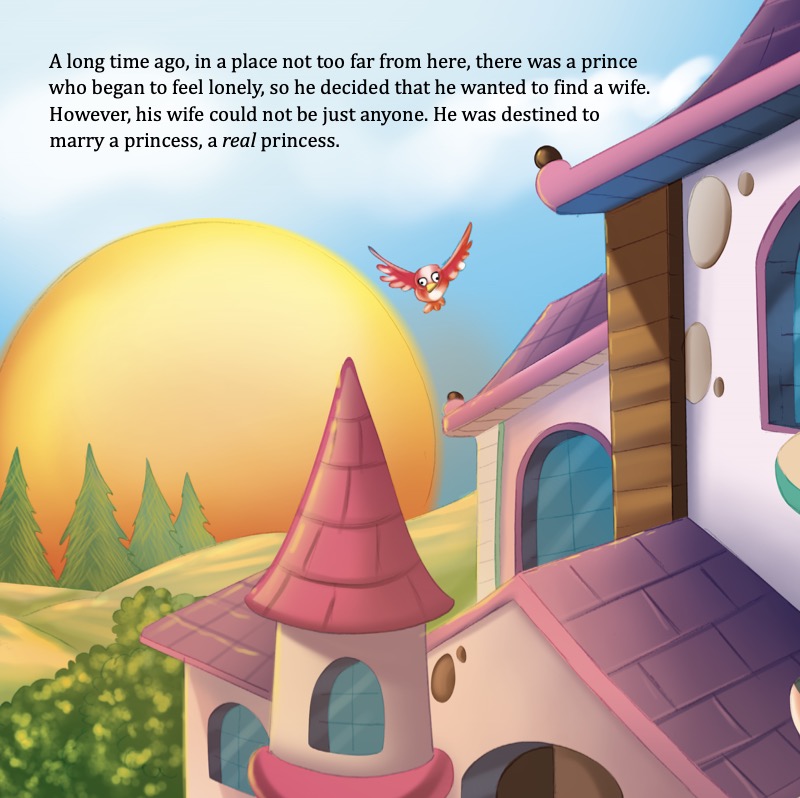 The Princess Series: The Princess and the Pea — page 1