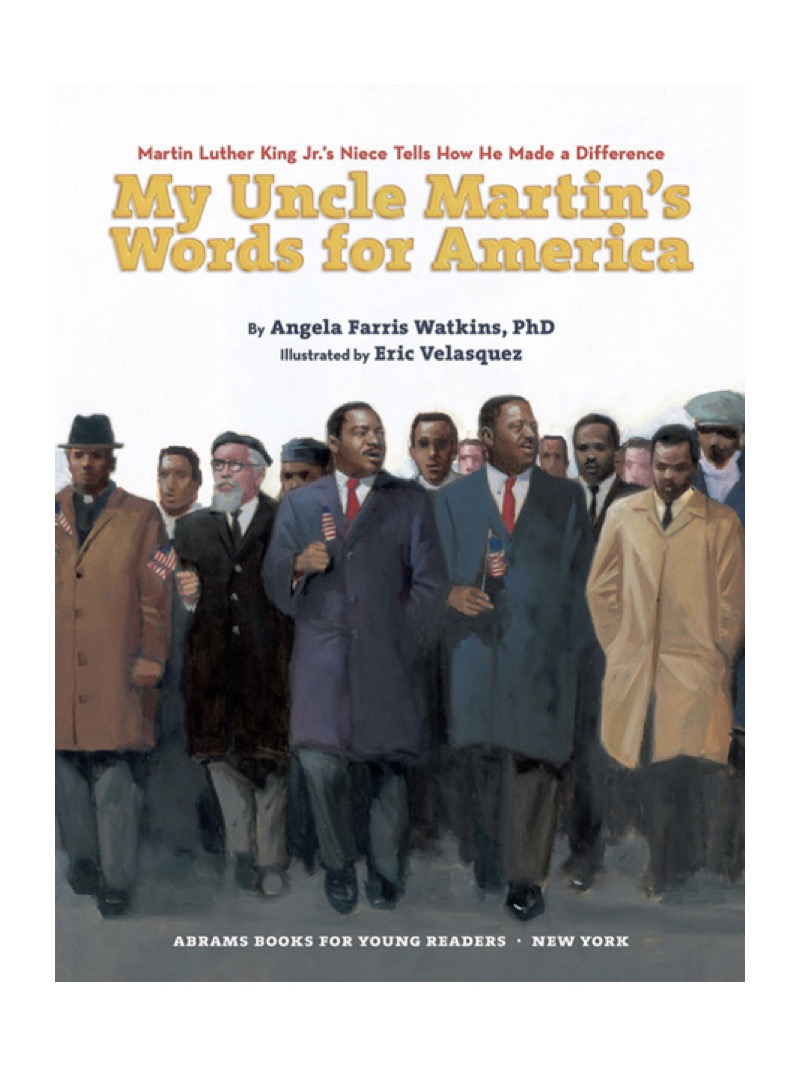 My Uncle Martin's Words for America book cover
