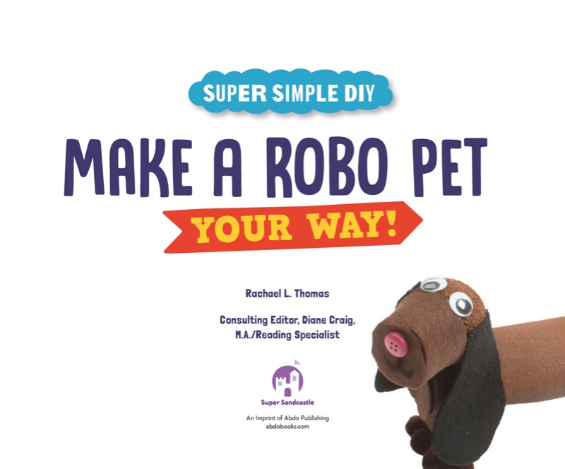 Make a Robo Pet Your Way! book cover