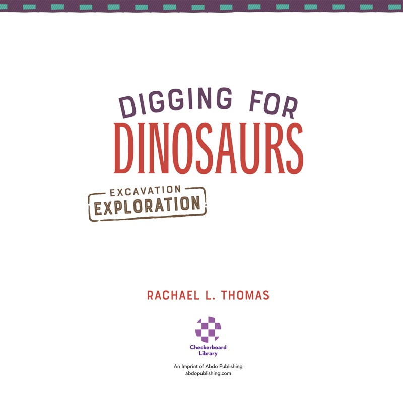 Digging for Dinosaurs book cover
