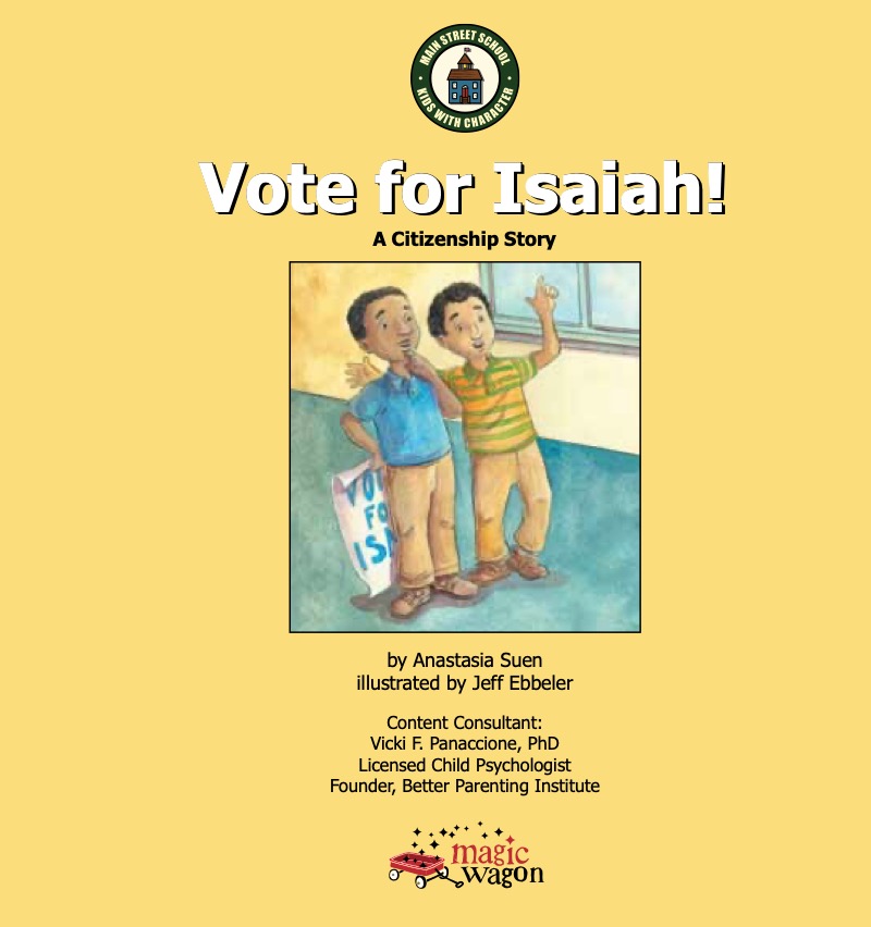 Vote for Isaiah!: A Citizenship Story book cover