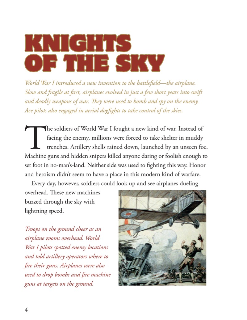 Aircraft of World War I — page 1