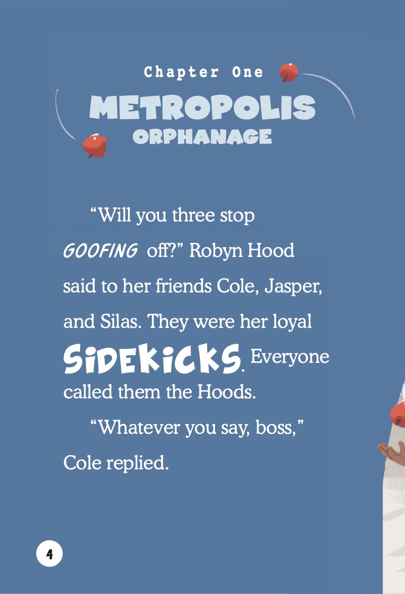 Robyn Hood: Metropolis Orphanage — page 1