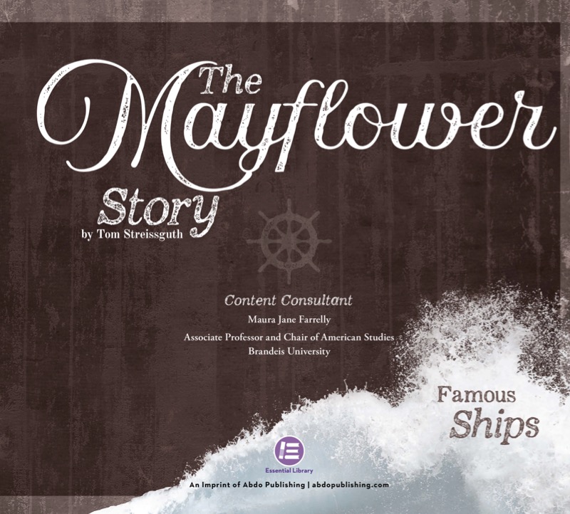 The Mayflower Story book cover