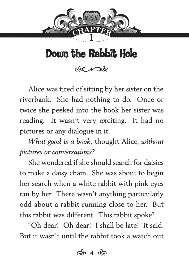Calico Illustrated Classics: Alice's Adventures in Wonderland — page 1