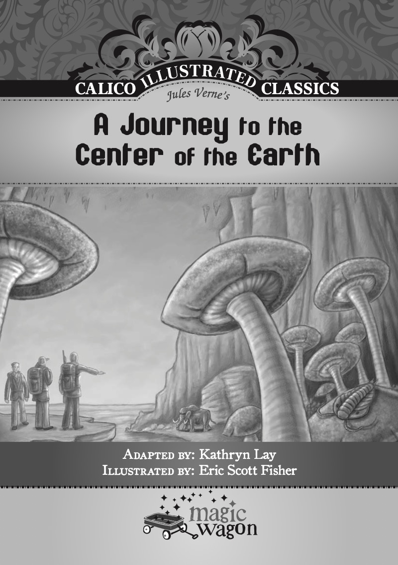 Calico Classics Illustrated: Journey to the Center of the Earth book cover