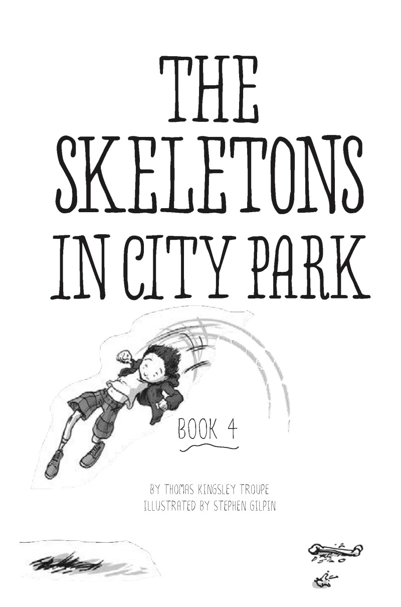 Furry and Flo: The Skeletons in City Park book cover