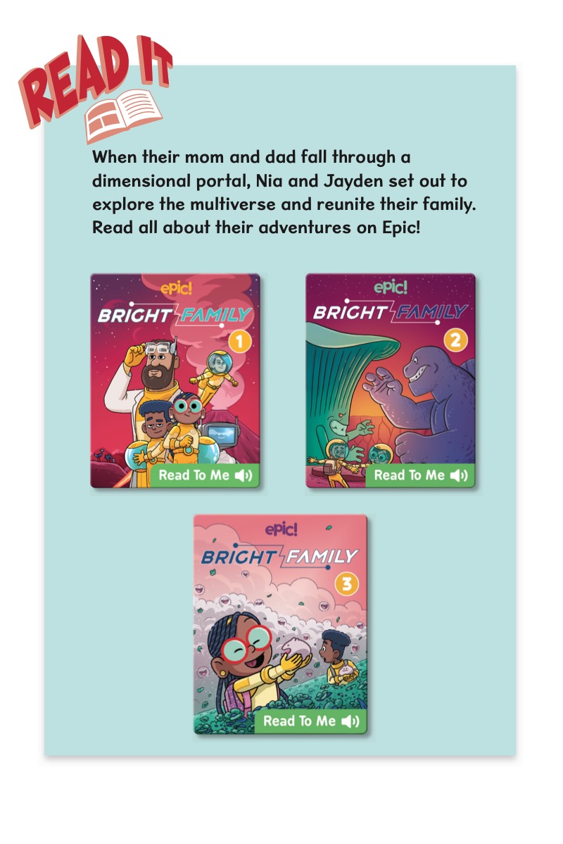 Epic Boredom Busters: Bright Family — page 1