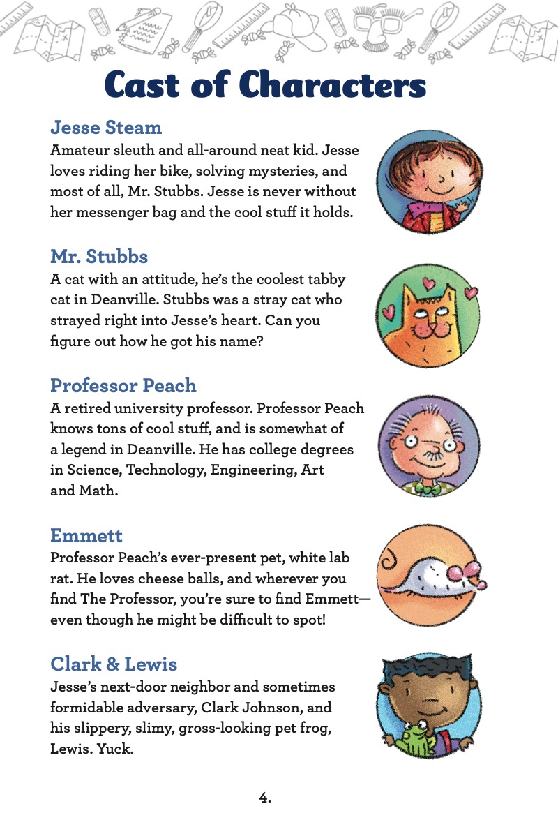 Jesse Steam Mysteries: The Secret in the Jelly Bean Jar — page 1