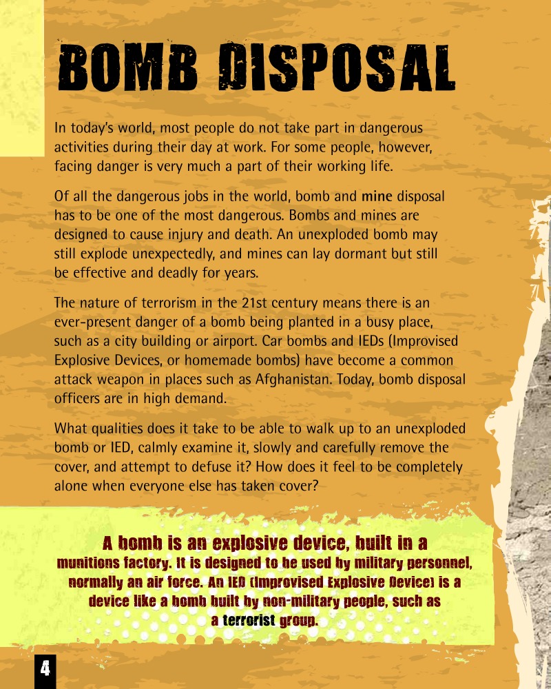 Bomb and Mine Disposal Officers — page 1