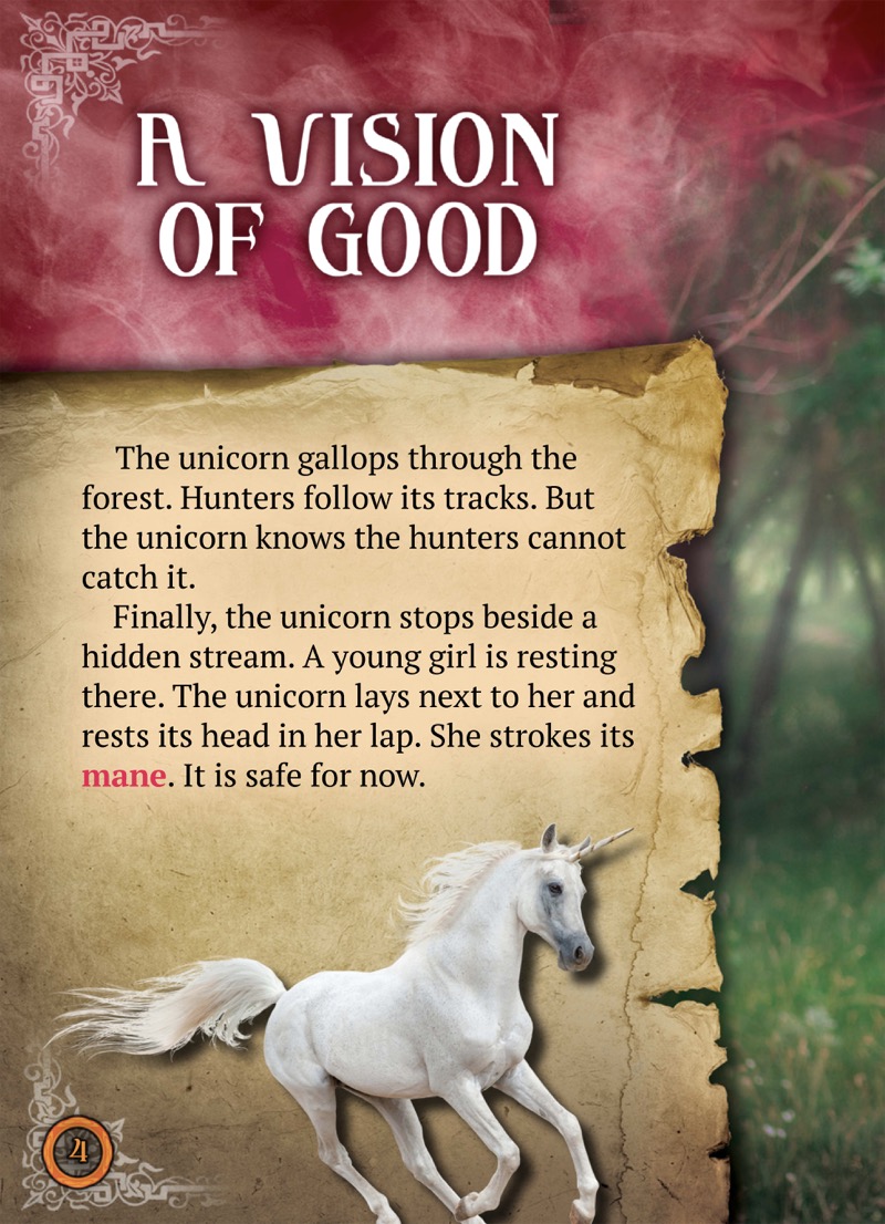 Mythical Creatures: Unicorns — page 1