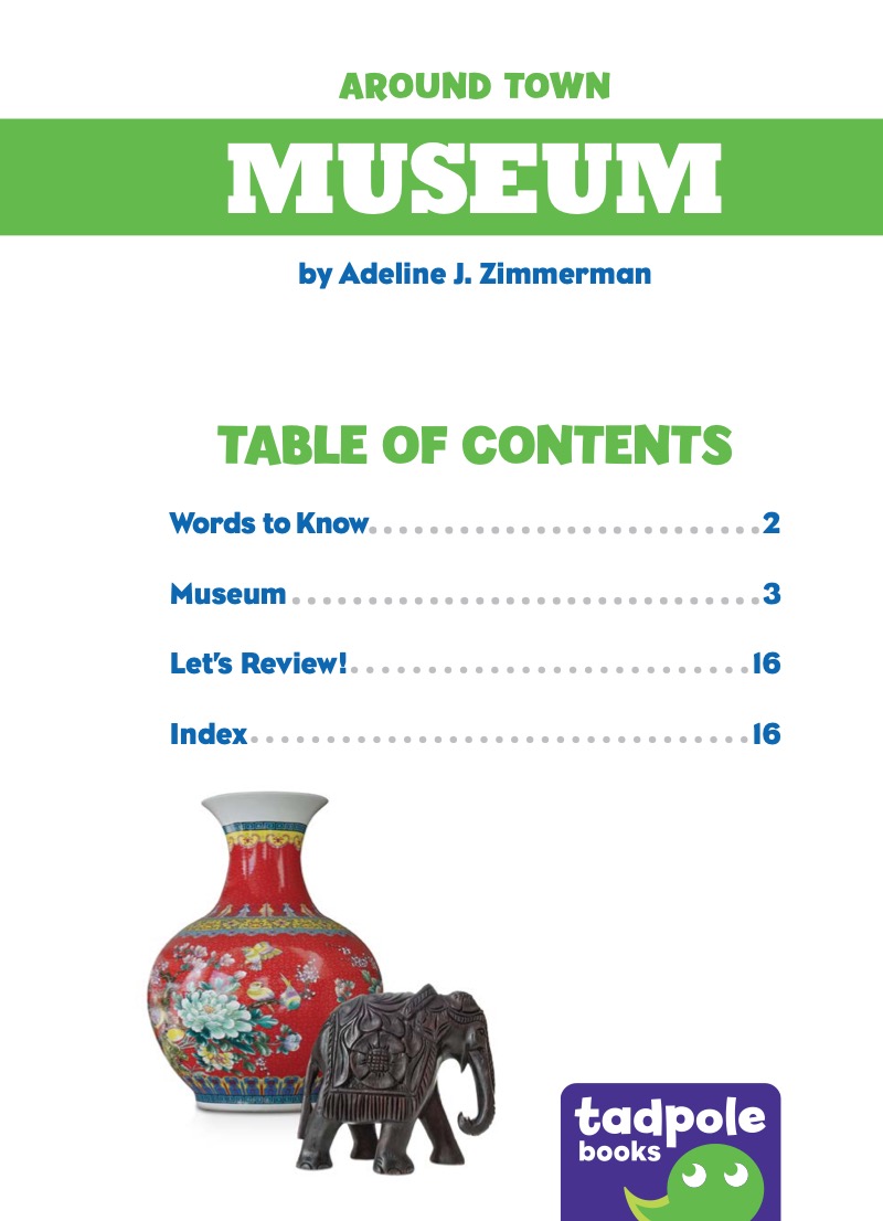 Around Town: Museum book cover