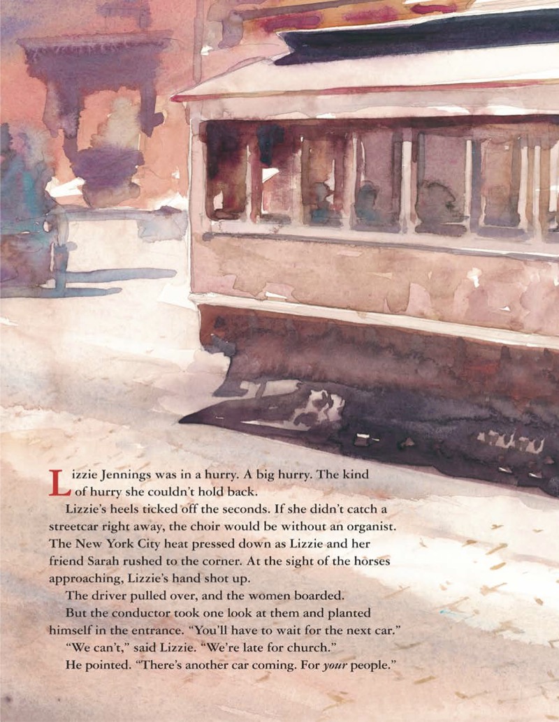 Lizzie Demands a Seat!: Elizabeth Jennings Fights for Streetcar Rights — page 1