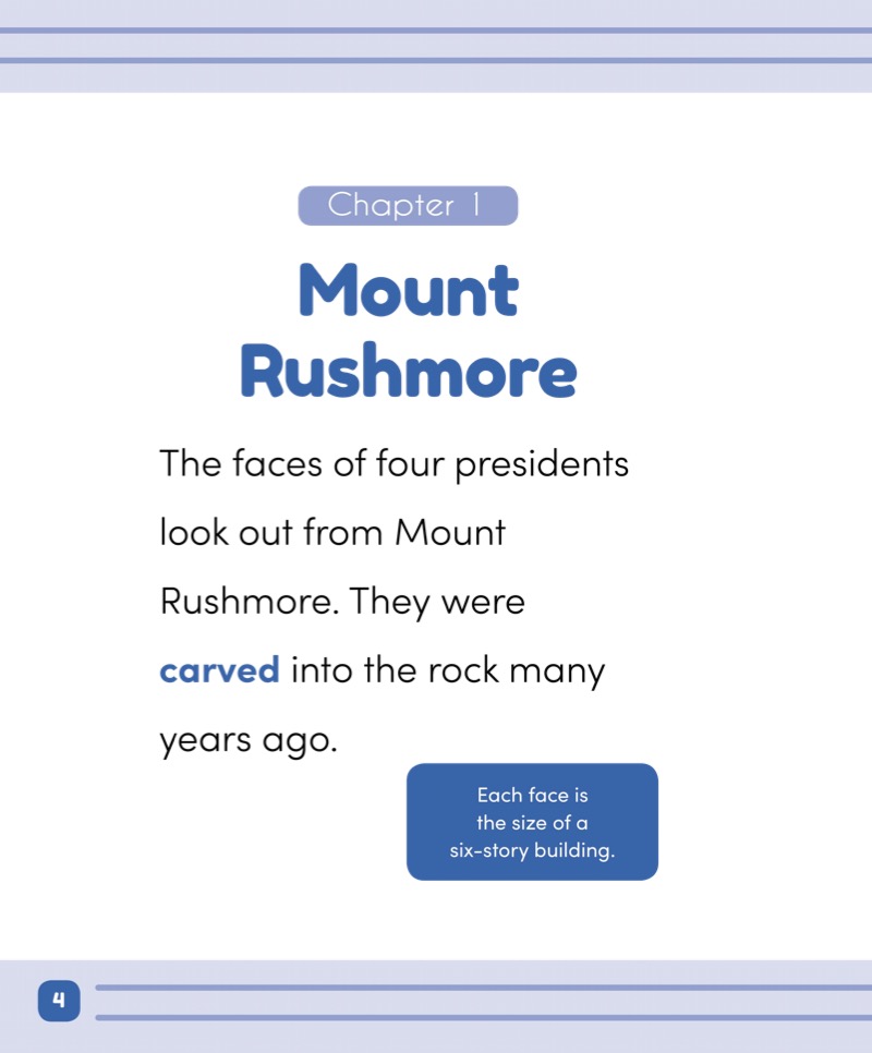 US Symbols: Mount Rushmore — page 1