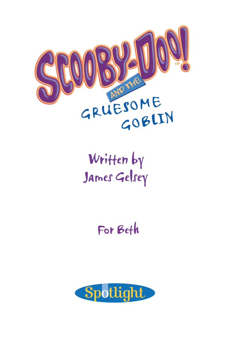 Scooby-Doo! and the Gruesome Goblin book cover