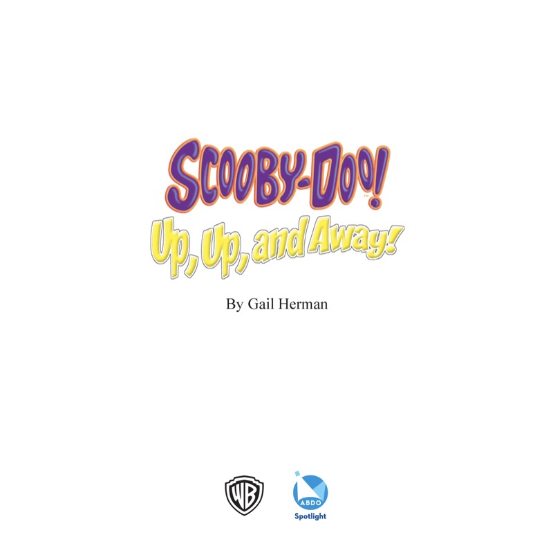 Scooby-Doo in Up, Up, and Away! book cover