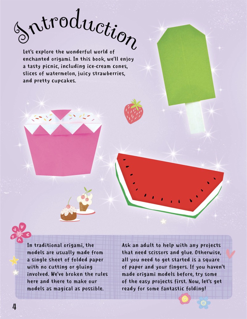 Enchanting Origami: Fantastic Food Origami — page 1