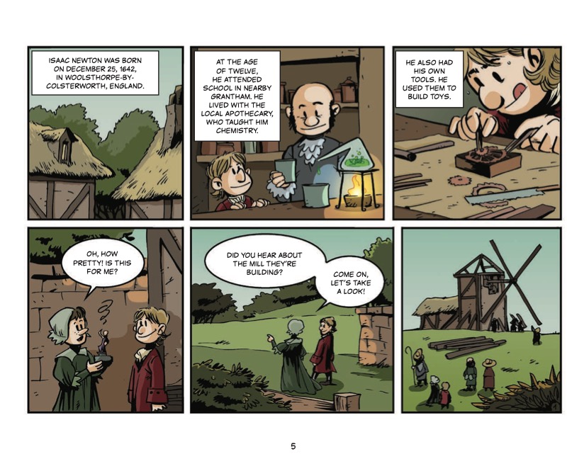 Isaac Newton and the Laws of Motion — page 1