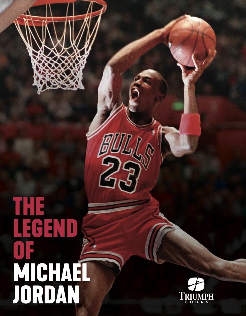 The Legend of Michael Jordan book cover