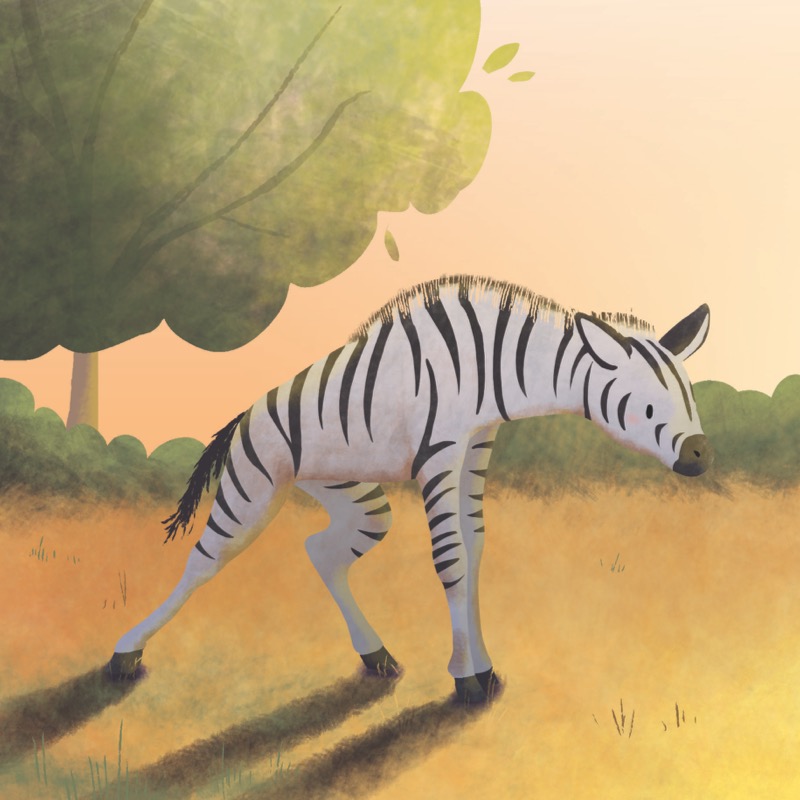 Little Animal Friends: Little Zebra — page 1