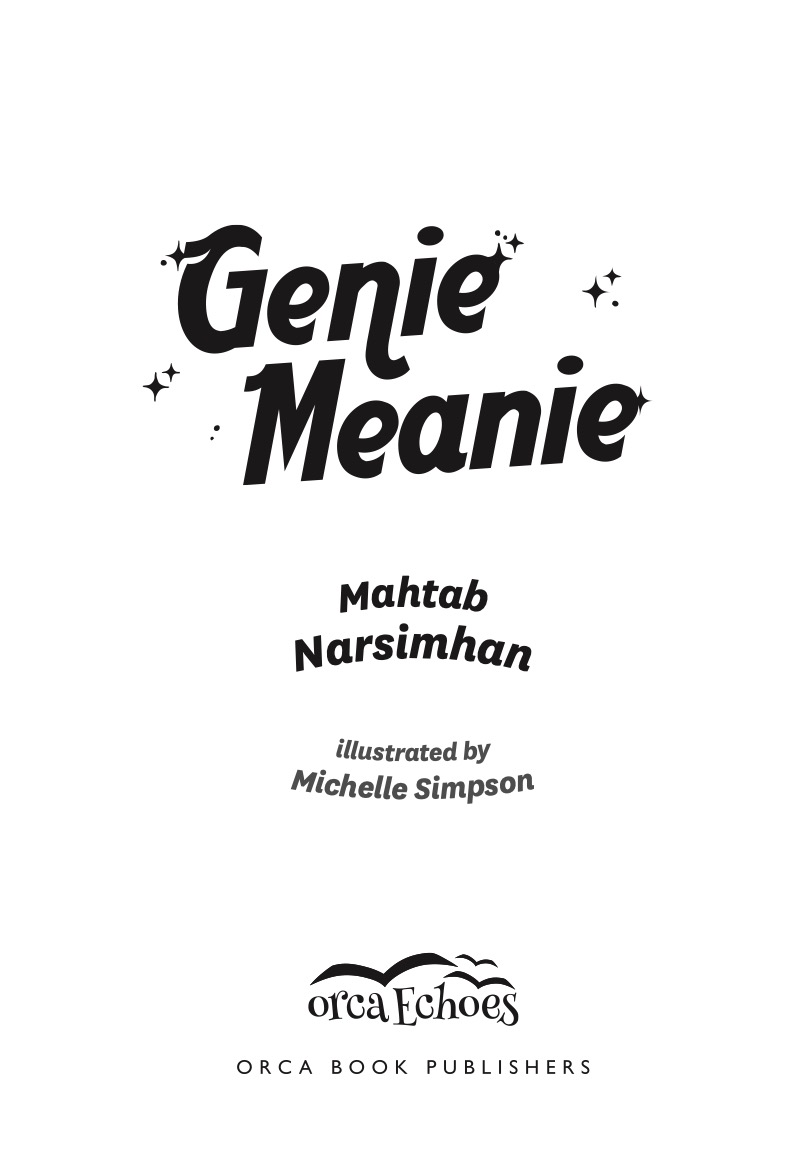 Genie Meanie book cover