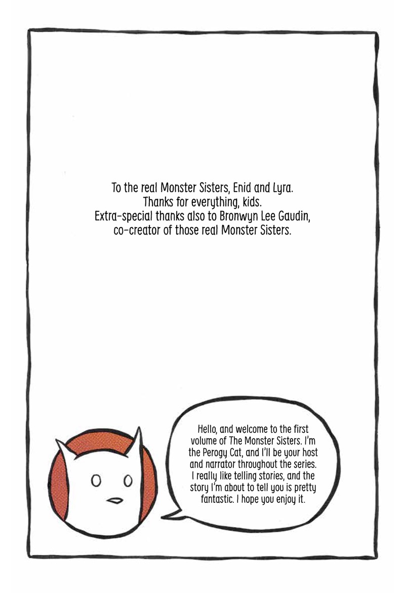 The Monster Sisters and the Mystery of the Unlocked Cave — page 1